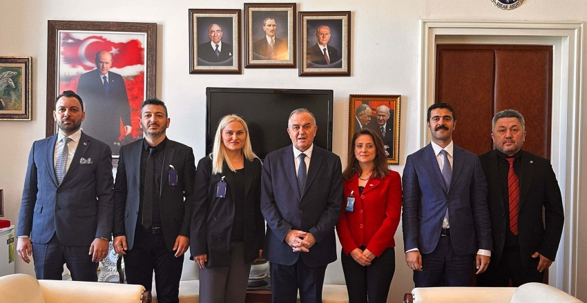 MHP Grup Başkanvekili Sayın Erkan AKÇAY'ı Ziyaret Ettik