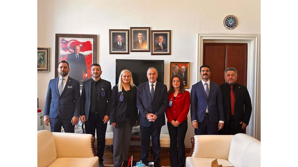 MHP Grup Başkanvekili Sayın Erkan AKÇAY'ı Ziyaret Ettik